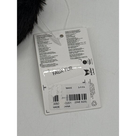 Kuromi Forever 21 Faux Fur Cosmetic Bag Sanrio New - Picture 3 of 8